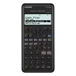 Calculadora financiera FC-100V -Edición 2 -Casio