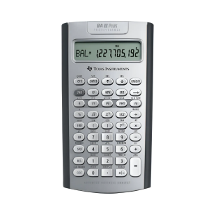 Calculadora Financiera TI BAII PLUS PROFESIONAL Versión 1 | Texas Instruments